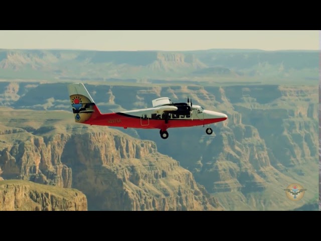 Reach the Grand Canyon from Las Vegas in just a few hours aboard your specially modified sightseeing airplane, offering aerial views of Hoover Dam, Lake Mead, and Grand Canyon West.